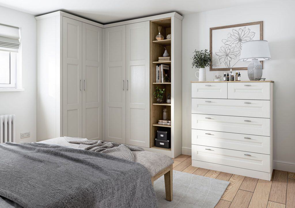 Fitted bedroom in Belsay Beaded