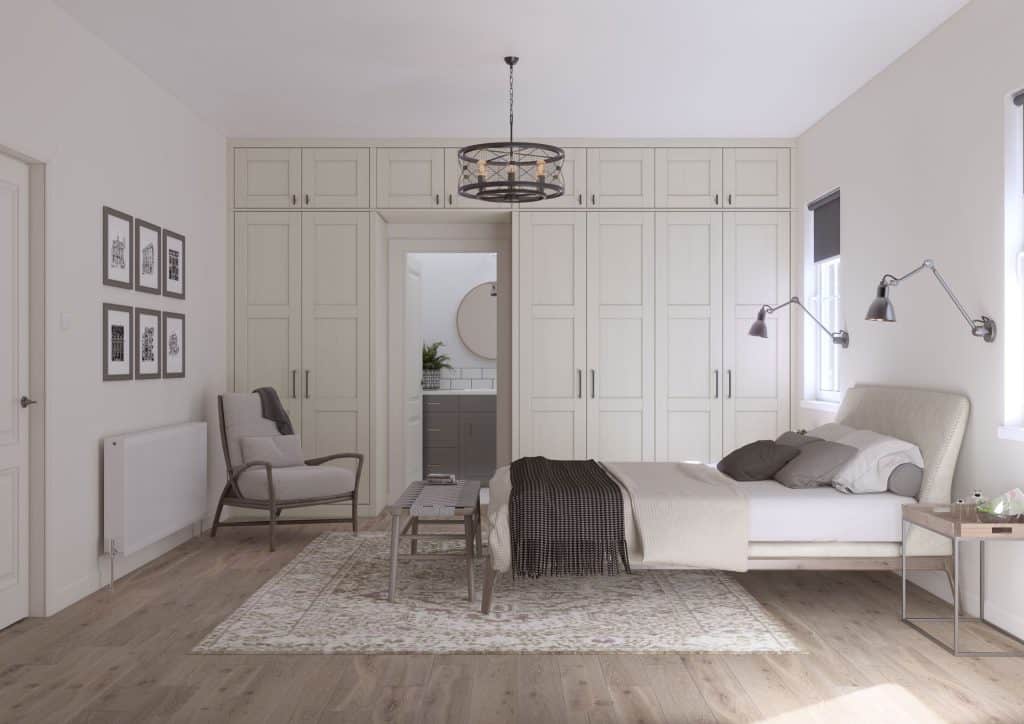 Fully fitted bedroom